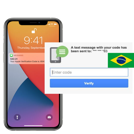 SMS verification with Brazilian +55 mobile numbers