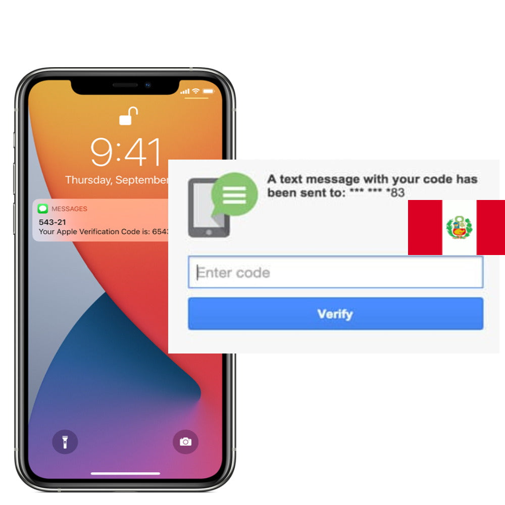 SMS verification with Peruvian +51 mobile numbers