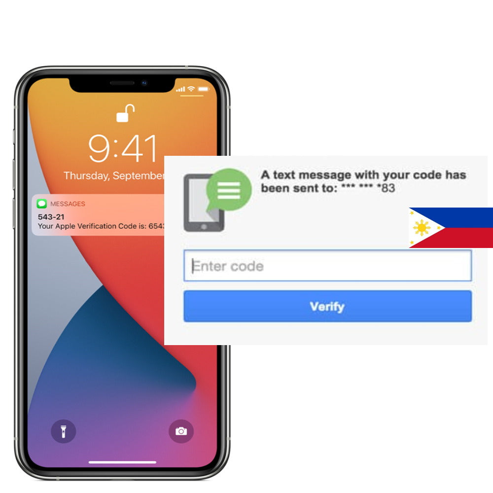 SMS verification with Philippines +63 mobile numbers